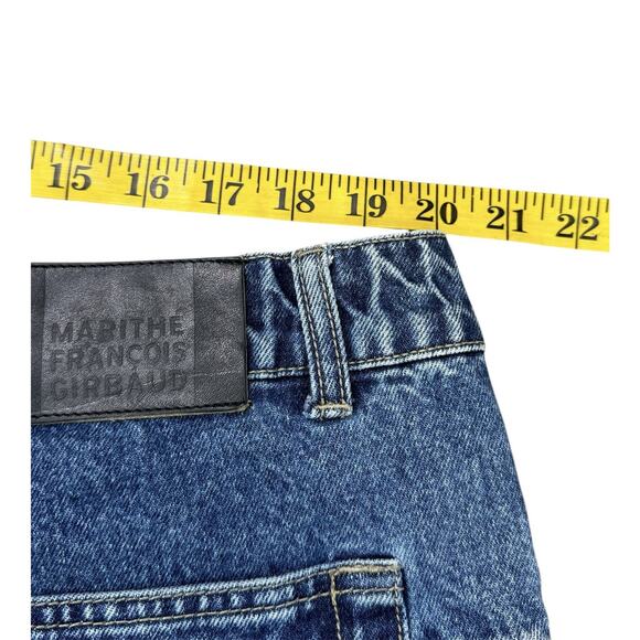 Marithe Francois Girbaud Vintage Denim Baggy Y2K Rave Jnco Jeans Size 42 - Picture 7 of 8